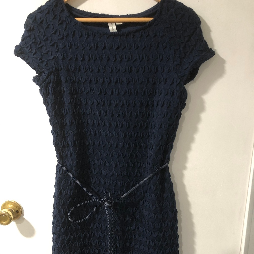 Used Womens navy blue dress